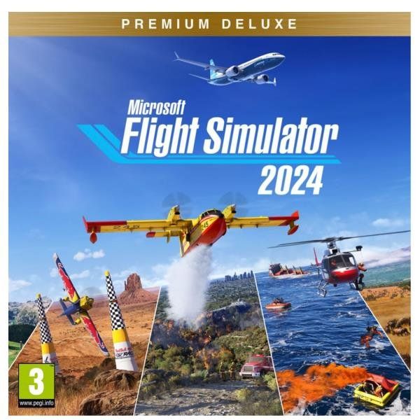 MICROSOFT FLIGHT SIM 2024 PREMIUM DELUX ED