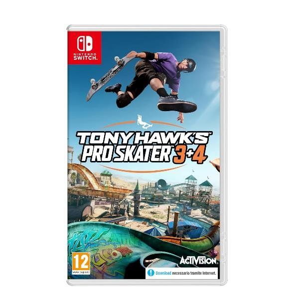 MICROSOFT TONY HAWK S PRO SKATER 3+4 SWTCH