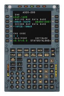 MOZA MA3F Flight Computer Display - Pannello MCDU Airbus per Simulazione di Volo