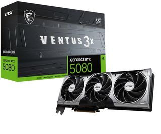 MSI GeForce RTX 5080 Ventus 3X OC 16GB GDDR7 DLSS4