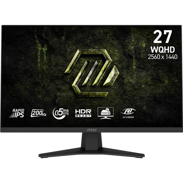 MSI MAG 274QF E20, 68,6 cm (27ʺ), 2560 x 1440 Pixel, Wide Quad HD, LCD, 0,5 ms,…
