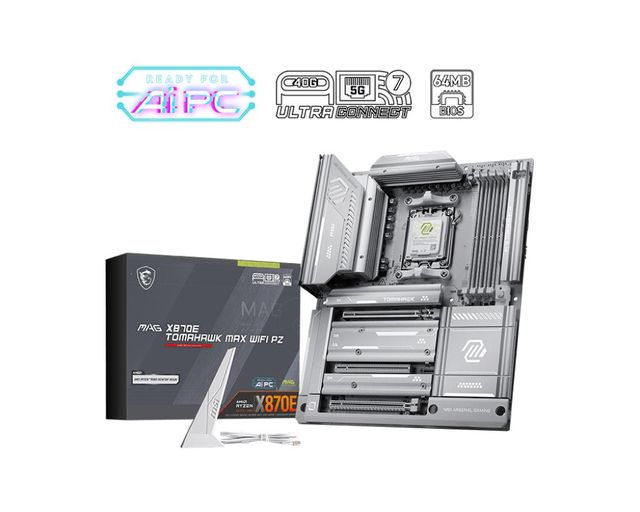 MSI MAG X870E TOMAHAWK MAX WIFI DDR SOCKET AMD AM5 CHIPSET X870E ATX