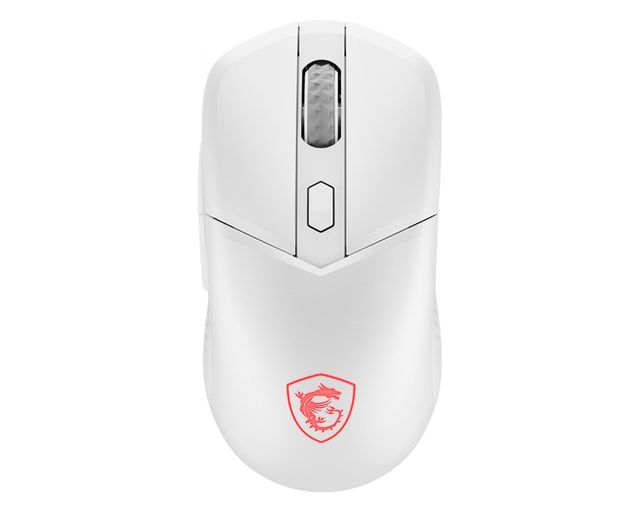 MSI MOUSE VERSA 300 W BIANCO, WIRELESS, OTTICO, 8000DPI,6 PULSANTI CON ROTELLA