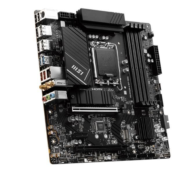 MSI PRO B760M-A WIFI DDR4 - Scheda madre - micro ATX - zoccolo LGA1700 - B760 C…