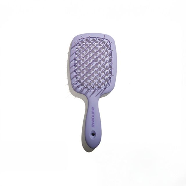 MUITOMAS SPAZZOLA PER CAPELLI STRUTTURA CON FORI E MANICO ERGONOMICO VIOLA