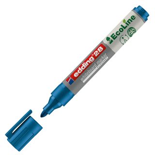 Marcatore per lavagne bianche Edding 28 EcoLine punta tonda - tratto 1,5-3 mm b…