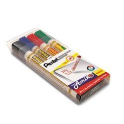 Marcatore per lavagne cancellabili MW85 - astuccio 4 colori assortiti - linea A…
