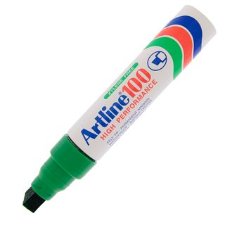 Marcatore permanente A 100 - punta scalpello jumbo - 7,50 - 12,00 mm - verde - …