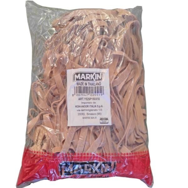 Markin - Elastici - 1 cm x 15 cm - 1 kg - crèpe