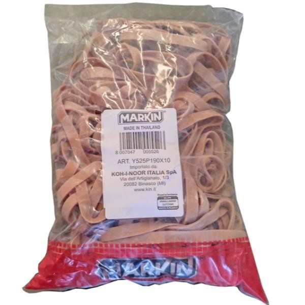 Markin - Elastici - 1 cm x 19 cm - 1 kg - crèpe