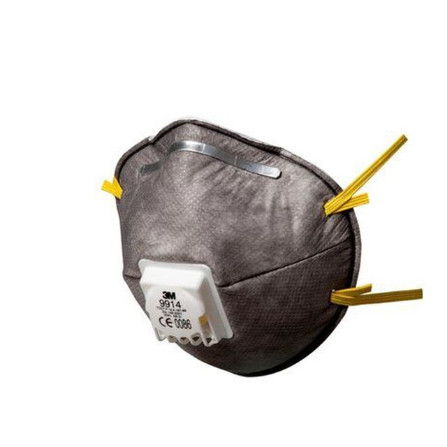Mascherina 9914 - con carboni attivi - monouso - filtro FFP1 - 3M - conf. 10 pe…
