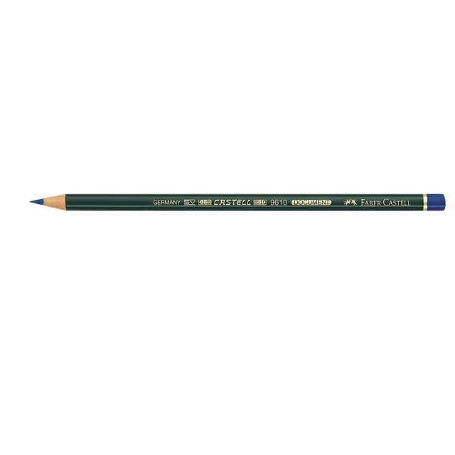 Matita Castell Document - colore blu - Faber-Castell