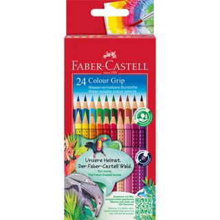 Matite colorate Colour Grip - mina 3,3 mm - acquerellabili - Faber Castell - as…