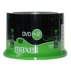 Maxell - 50 x DVD+R - 4.7 GB 8x - campana