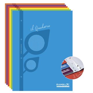 Maxi quaderno Rambloc Il Quaderno A4 - 80 g/m² - 32 ff - 4M - 90524501
