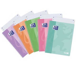 Maxiquaderno PastelOn - spiralato - A4 - 4 mm - 90 gr - 120 fogli - colori asso…