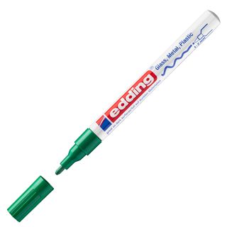 Marcatore permanente a vernice 751 - punta tonda fine - da 1 a 2 mm - verde - E…