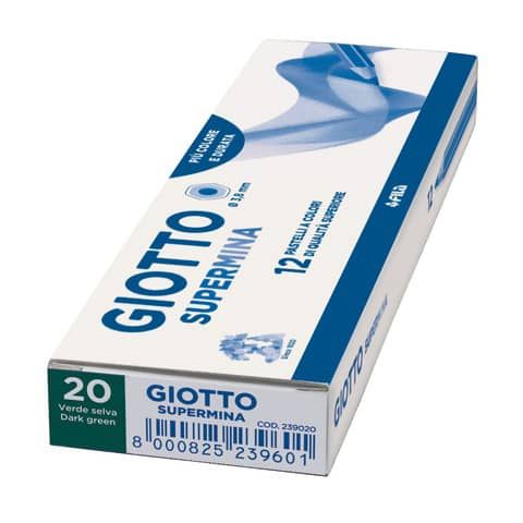 Matita colorata GIOTTO Supermina verde selva 20 - F239020