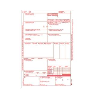 Modello C.M.R. lettera vettura internazionale - 5 copie autoricalcanti - 12"x 2…