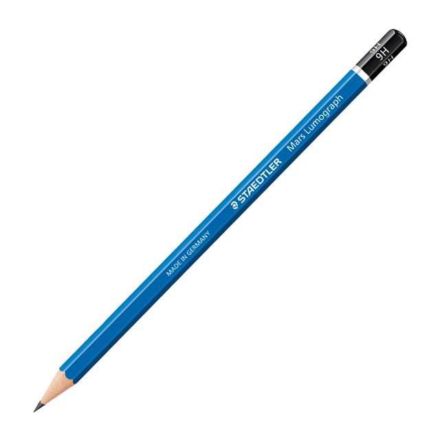 Matita di grafite Mars Lumograph 100 - gradazione 9H - Staedtler