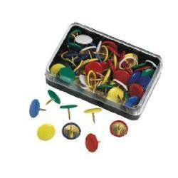 Molho Leone - Puntine da disegno - copertura in plastica - nero - pacco da 50