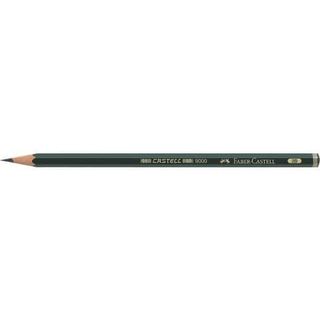 Matita in grafite Castell 9000 - gradazione 2B - esagonale - Faber-Castell