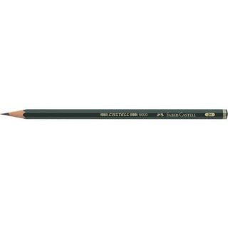 Matita in grafite Castell 9000 - gradazione 2H - esagonale - Faber-Castell