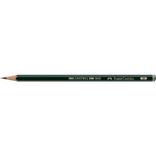 Matita in grafite Castell 9000 - gradazione 3B - esagonale - Faber-Castell