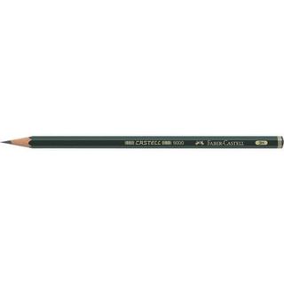 Matita in grafite Castell 9000 - gradazione 3H - esagonale - Faber-Castell