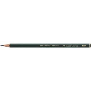 Matita in grafite Castell 9000 - gradazione 4B - esagonale - Faber-Castell