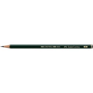 Matita in grafite Castell 9000 - gradazione B - esagonale - Faber-Castell
