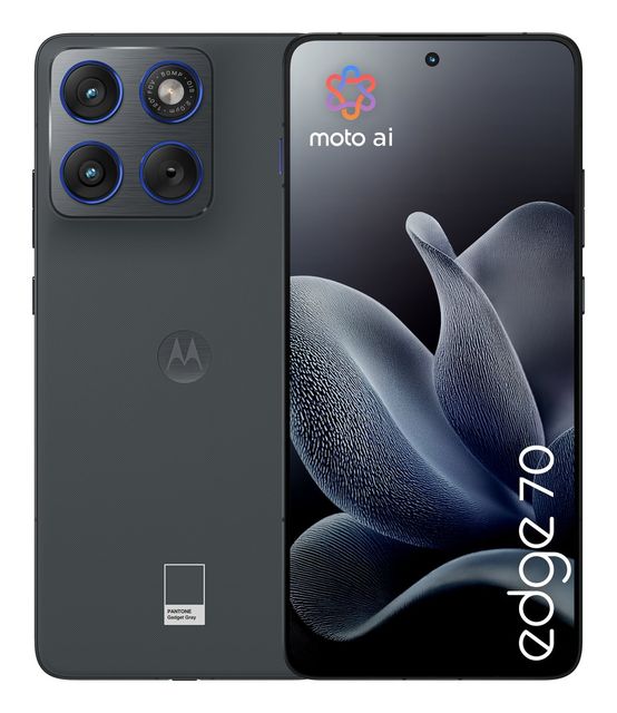 Motorola edge 70 12/512 GADGET GREY, 17 cm (6.7ʺ), 12 GB, 512 GB, 50 MP, Androi…