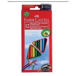 Matite colorate Eco triangolari - diametro mina 3 mm - Faber-Castell - astuccio…