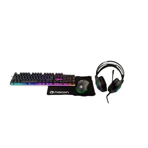 NACON BUNDLE PC (TASTIERA, MOUSE, TAPPETINO , CUFFIE)
