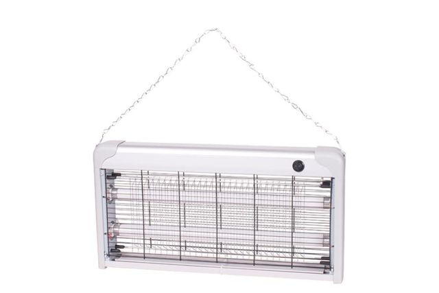 NATALUNA MOSCA KILLER ALLUMINIO 30W 220V 50X6.5X26CM CAVO 1MT PRESA A 2 POLI - …
