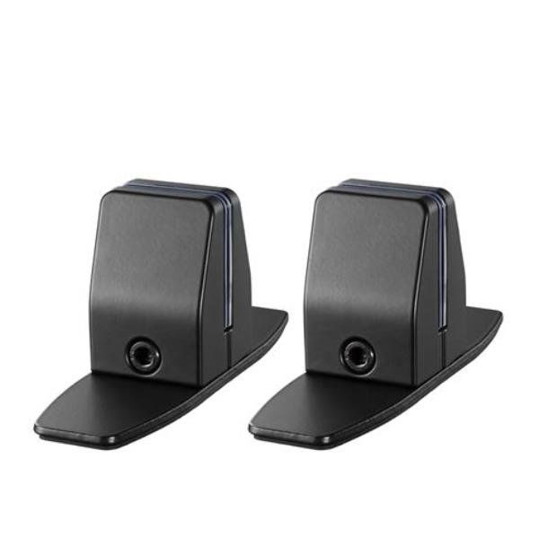 NEOMOUNTS SET 2 MORSETTI DA SCRIVANIA NERI