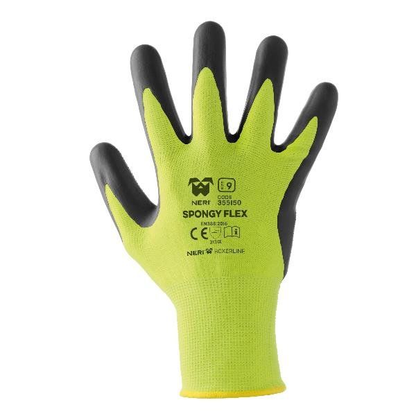 NERI SAFETY CF12 PA GUANTI SPONGY FLEX TG9