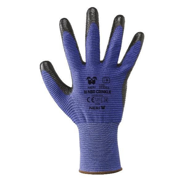 NERI SAFETY CF12PA GUANTI 16 NBR CRINKLE TG9