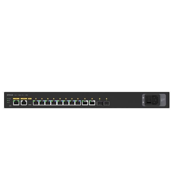 NETGEAR AV Line M4250-10G2XF-PoE++ - Switch - L3 - gestito - 10 x 10/100/1000 (…