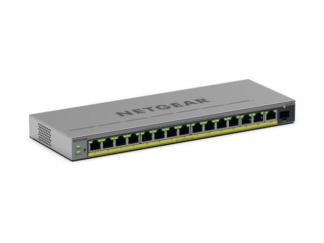 NETGEAR GS116EPP Gestito L2/L3 Gigabit Ethernet (10/100/1000) Supporto Power ov…