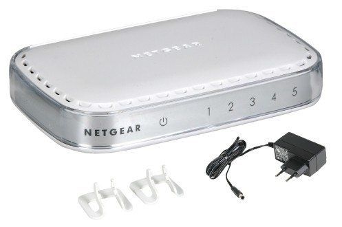 NETGEAR GS605v4 - Switch - unmanaged - 5 x 10/100/1000 - desktop