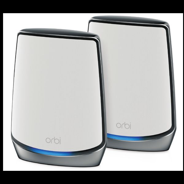 NETGEAR Orbi RBK853 - Impianto Wi-Fi (router, 2 prolunghe) - maglia - GigE, 2.5…