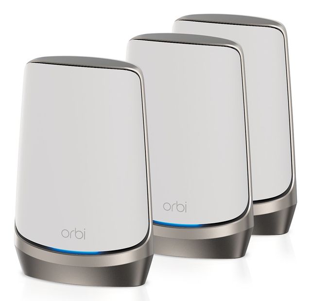 NETGEAR Orbi RBKE963 - Impianto Wi-Fi (router, 2 prolunghe) - fino a 6500 mq - …