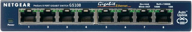 NETGEAR ProSafe 8-Port Gigabit Desktop Switch Non gestito Gigabit Ethernet (10/…