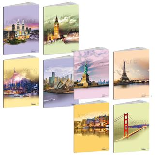 Maxiquaderno ABCity - A4 - 4mm c/magine - 21 fogli - 80 gr - Blasetti