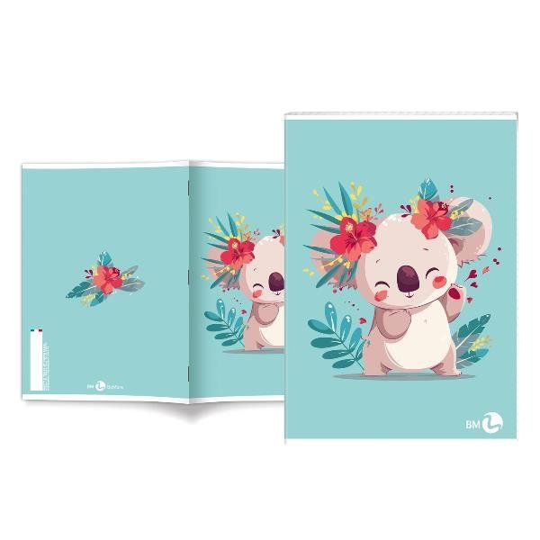 Maxiquaderno Bambina fantasia - A4 - rigo di 1a - 40+2 fogli - 80gr - BM