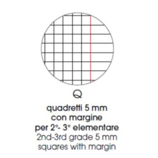 Maxiquaderno Bambino fantasia - A4 - 5mm c/margine - 40+2 fogli - 80gr - BM