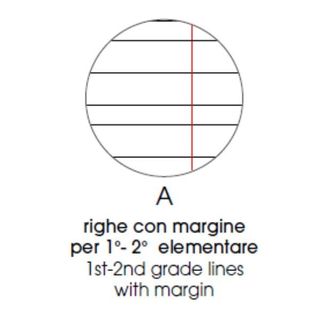 Maxiquaderno Bambino fantasia - A4 - rigo di 1a - 40+2 fogli - 80gr - BM