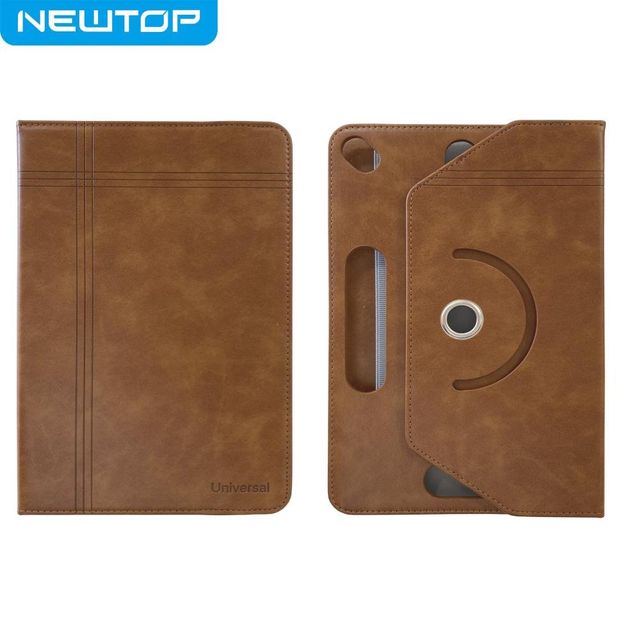 NEWTOP COVER TABLET UNIVERSALE IN PELLE PU RUOTABILE 360° ELASTICO 11" 16:9