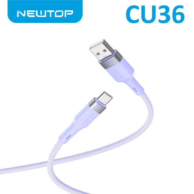 NEWTOP CU36 NYLON CAVO USB/TYPE-C 100CM